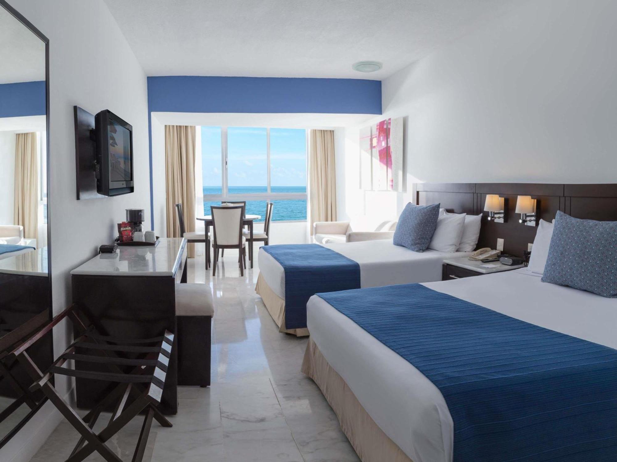 Standard Double Room Two Double Beds Ocean View